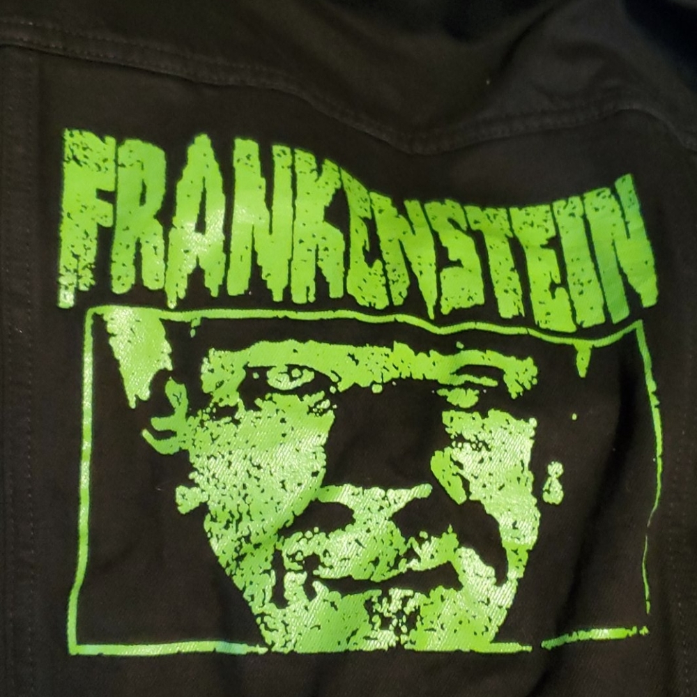 Hot Topic Universal Studios Monster Denimjacket - image 1
